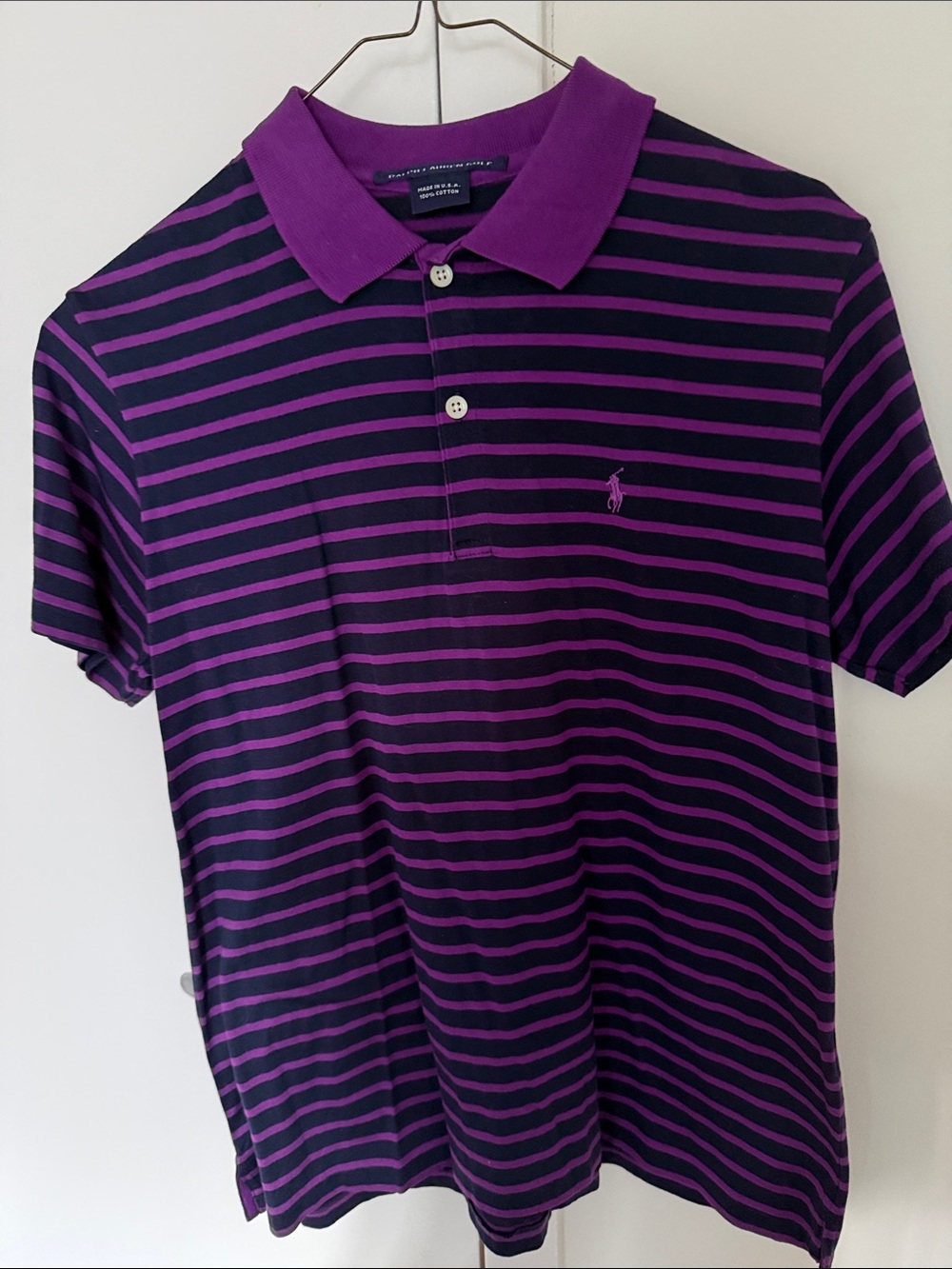 Ralph Lauren Golf Striped Woman’s Polo Shirt. Size Small.